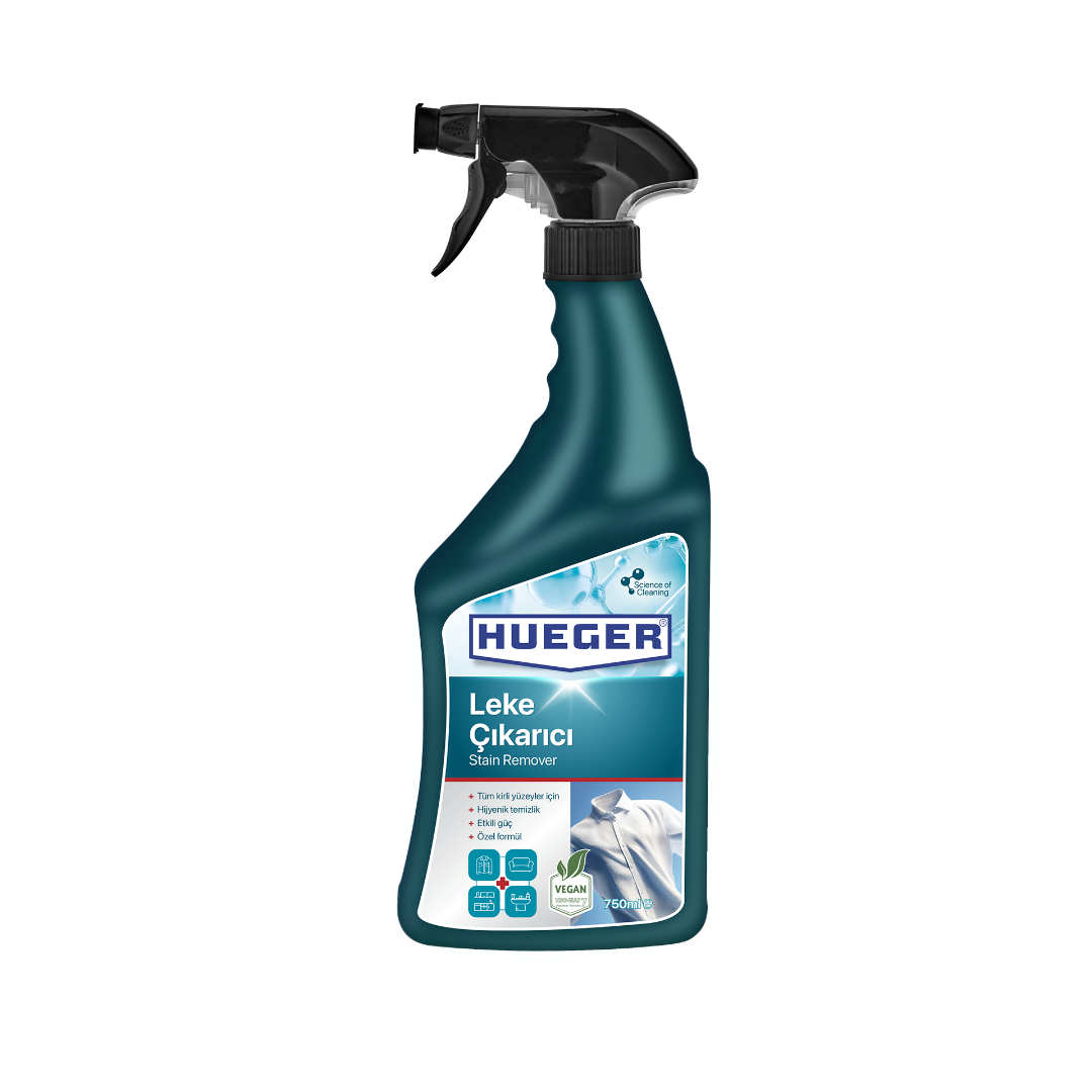 Kumaş ve Yüzeyler İçin Güçlü Leke Çıkarıcı Sprey 750 ml - Hueger